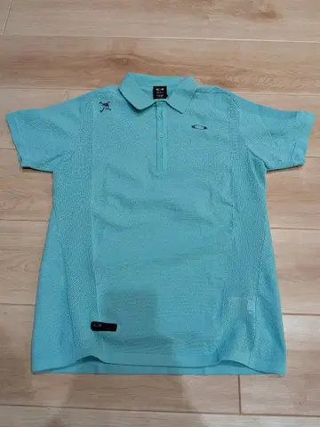 Oakley 스카이블루 남성용 골프 셔츠 L