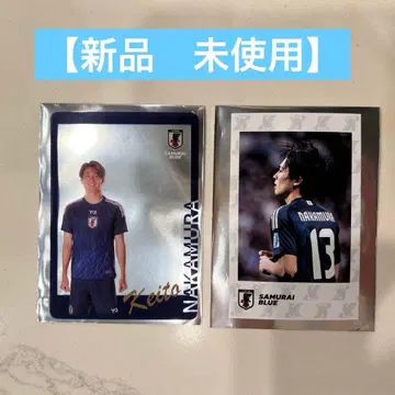 축구 일본 대표 프레임 로그 클리어 카드 나카무라 케이토