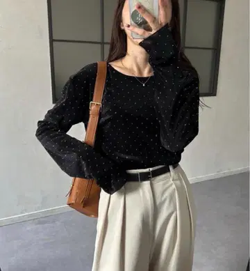 카프리슈 마쥬 스톤 벨로아 롱 T