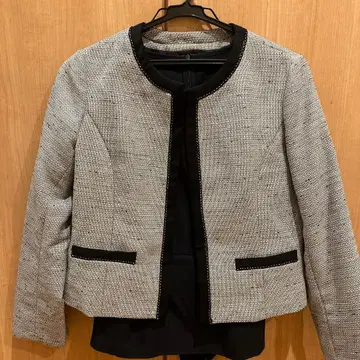 그레이 자켓 네이비 상의 세트 9호