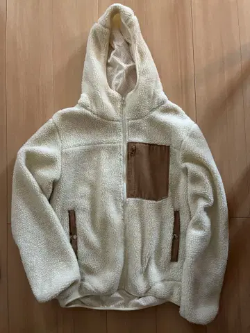 coen c.mountainering 플리스 자켓 S 크림색