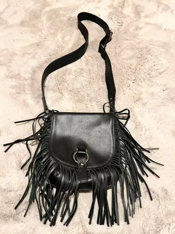 CLANE 프린지 숄더백