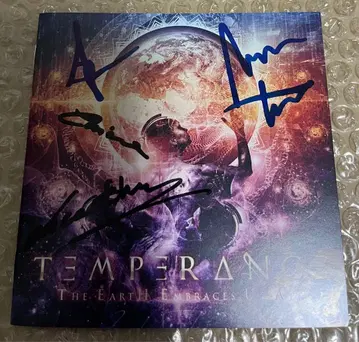Temperance 멤버 사인 포함 소책자 멜로딕 메탈