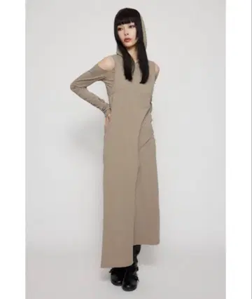 laguagem 후디 2PIECE 롱 원피스