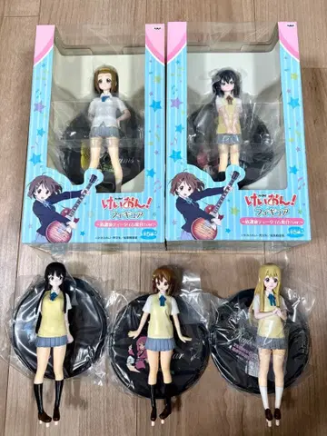 케이온! 방과후 티타임 집합! ver. 피규어 5체 세트