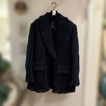 2023 sacai 도킹 트위드 자켓