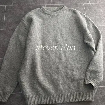 새상품급 스티븐 앨런 크루넥 울 니트 스웨터 정가 20900