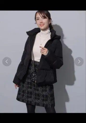 아푸와이저 리셰 트위드 미니 스커트