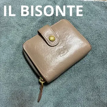 [ 새상품급 ] IL BISONTE 일비종떼 접이식 지갑