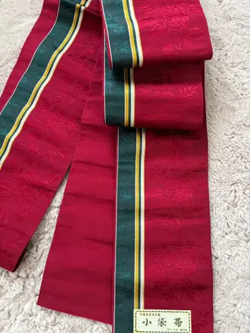 미사용 하카타 오리의 반폭 오비