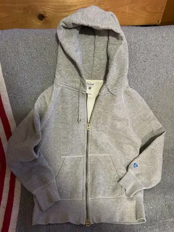 오르치발 그레이 풀 집업 후드티