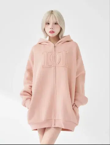 Darich 아플리케 DD 로고 후드티