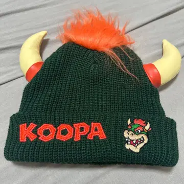쿠파 니트 모자 KOOPA