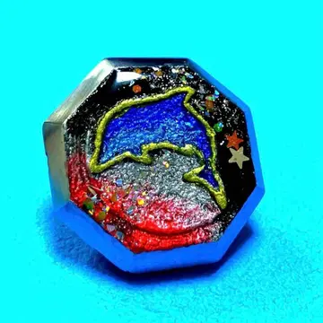 베이 고마 가공 완료 (돌고래)