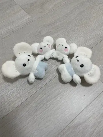 자석으로 붙는 봉제 인형 세트 WAKKA de IKKA 이카 쥐