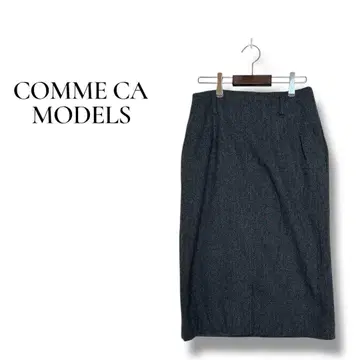 [ 꼼사 ] COMME CA MODELS L 다크 그레이 타이트 스커트