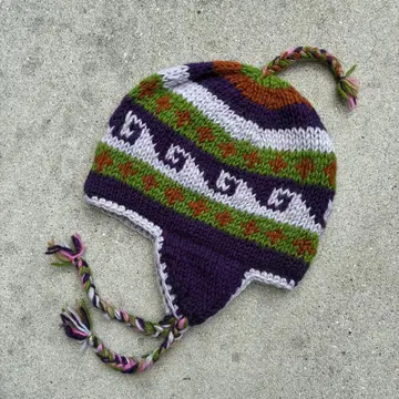 니트 모자 unknown 비니 모자 꽁지 구제 의류