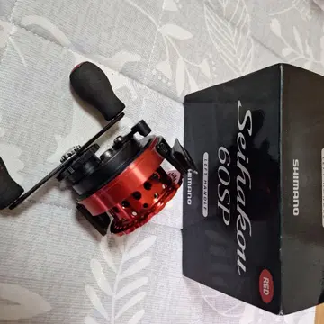 SHIMANO Seihakon 60SP 낚시릴 레드