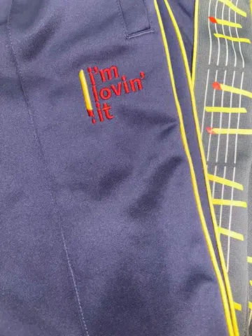 그라니프 맥도날드 콜라보 팬츠