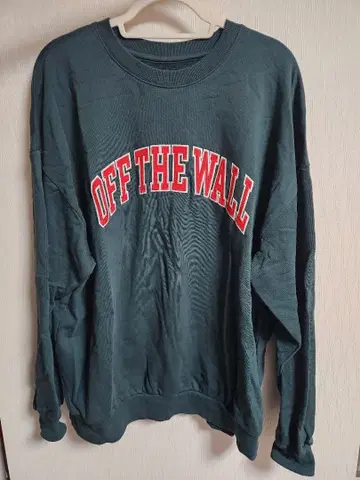 VANS OFF THE WALL 트레이닝복 XL 그린