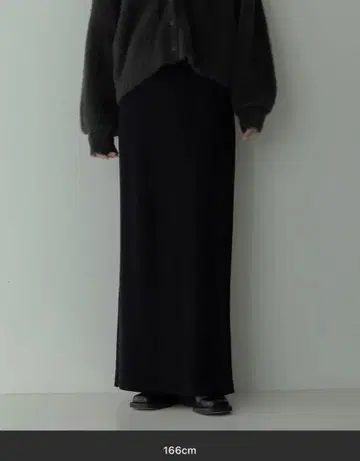 [WEB 한정판] [보풀 방지] 밀라노 리브 I라인 니트 스커트