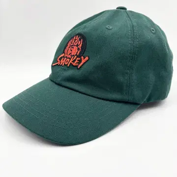 [레어] 필슨 스모키 베어 로프 프로파일 캡 그린 가죽