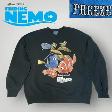 빈티지 디즈니 픽사 파인딩 니모 맨투맨 트레이닝복