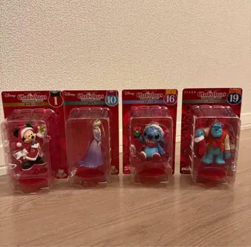 디즈니 크리스마스 오너먼트 2025 피규어 세트