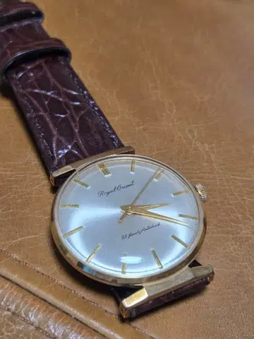 로얄 오리엔트 수동 와인딩 시계