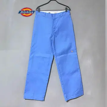 디키즈 더블니 W32 스카이블루 YKK 지퍼