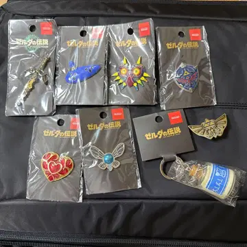 젤다의 전설 메탈 핀 배지 세트