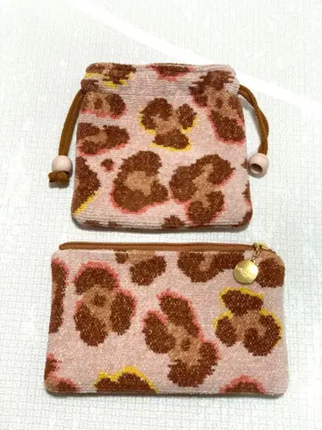 페이 레오파드 파우치 복조리