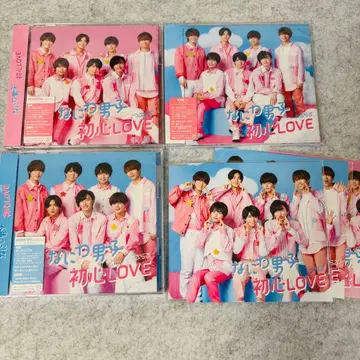 [ 새상품 ] 나니와단시 CD 데뷔 싱글 LOVE 3 형태 세트