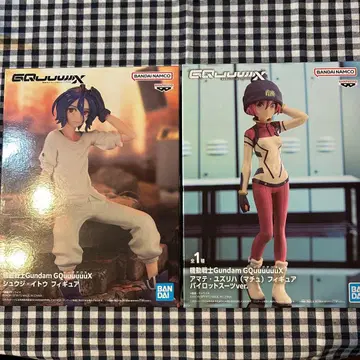 [기동전사 건담 GQuuuuuuX] 마추 슈 피규어 2체 세트