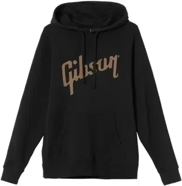 깁슨 로고 후드티 S