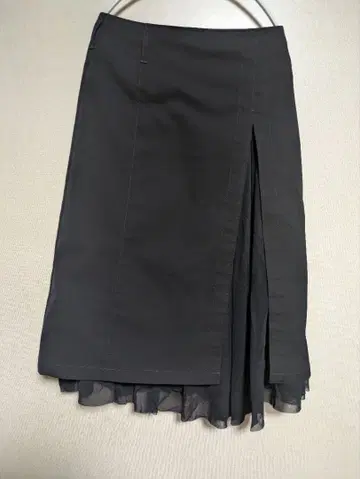 EPoca 블랙 플리츠 스커트 사이즈 38