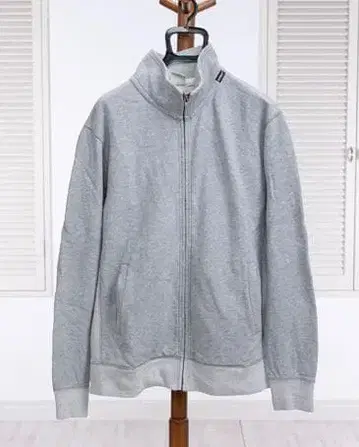 AVIREX 데일리 맨투맨 집업 자켓 그레이 XL 유즈드