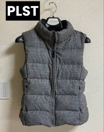 PLST 다운 베스트 리버서블