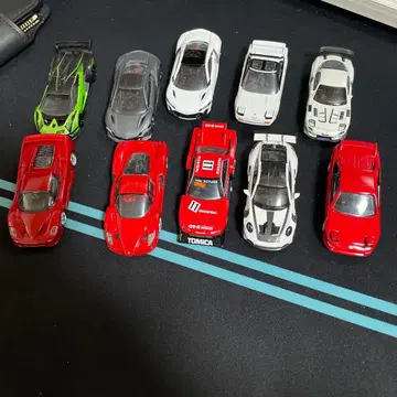 토미카 미니카 10대 세트 빨간색