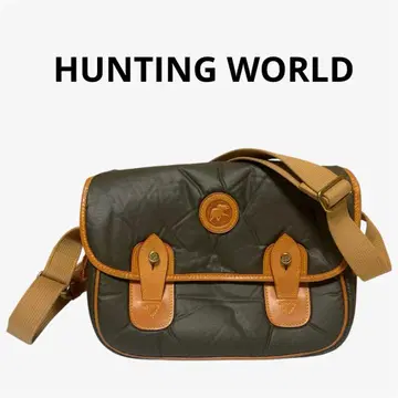 HUNTING WORLD팅 월드 숄더백 카키