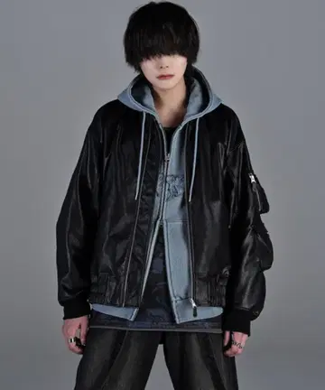 ADRER 카모플라쥬 리버서블 MA-1