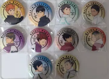 하이큐 뒤돌아보는 샤이니 캔뱃지 전 10종 세트