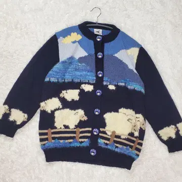 BONZ BONZO 뉴질랜드산 양 니트 가디건