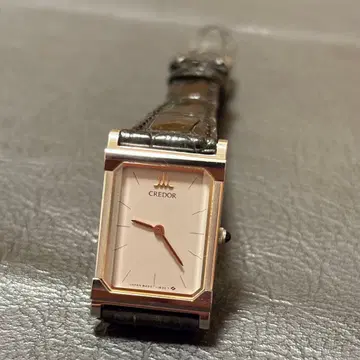CREDOR 쿼츠 아날로그 손목시계 크레도르 여성용