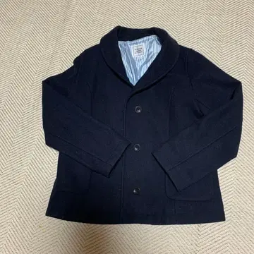 N IMES 네이비 울 혼방 자켓