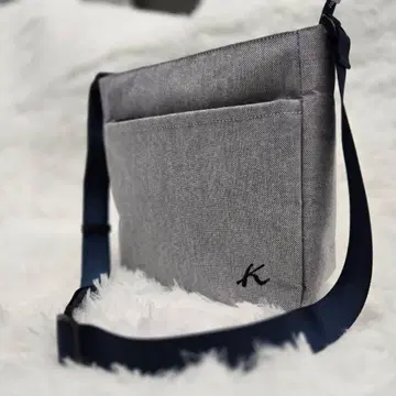 KITAMURA 키타무라 숄더백 핸드백 블루 그레이 새상품