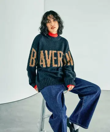 렙심 3게이지 부클레 로고 풀오버