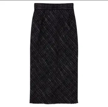 새상품급 COCODEAL 코코딜 벨로아 트위드 바이어스 스커트