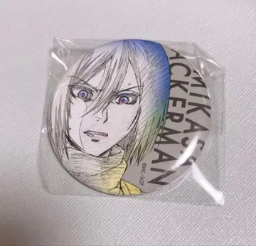 진격의 거인 season3 WIT STUDIO 캔뱃지 미카사