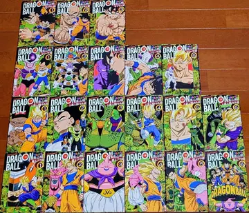 드래곤볼 풀컬러 사이어인 편 ~ 마인 부우 편 세트